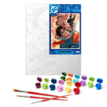 Malowanie po numerach IDEYKA, 40x50 cm, Wonder Woman: Uściski, 1 szt.