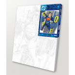 Malowanie po numerach IDEYKA, 40x50 cm, Superman: Nadzieja, 1 szt.