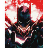 Malowanie po numerach IDEYKA, 40x50 cm, metallic, Batman: Mroczny Rycerz, 1 szt.