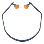 Opaska z zatyczkami do uszu 3M (1310C1), + 2 pary wymiennych wkładek, niebiesko-pomarańczowa