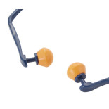 Opaska z zatyczkami do uszu 3M (1310C1), + 2 pary wymiennych wkładek, niebiesko-pomarańczowa