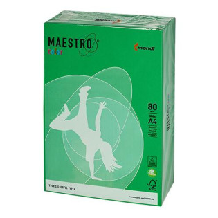 PAPIER KSERO KOLOR A4 80G C.ZIELONY MAESTRO DG47