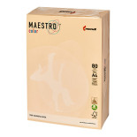 PAPIER KSERO KOLOR A4 80G KREMOWY MAESTRO BE66
