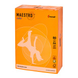 PAPIER KSERO KOLOR A4 80G POMARAŃCZ MAESTRO OR43