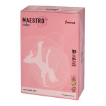 PAPIER KSERO KOLOR A4 80G RÓŻOWY MAESTRO PI25