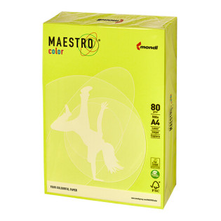 PAPIER KSERO KOLOR A4 80G ZIELONY MAESTRO NEOGN