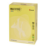 PAPIER KSERO KOLOR A4 80G ŻÓŁTY MAESTRO ZG34
