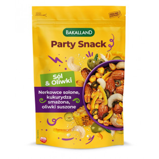 Party Snack BAKALLAND Sól & Oliwki, 170g