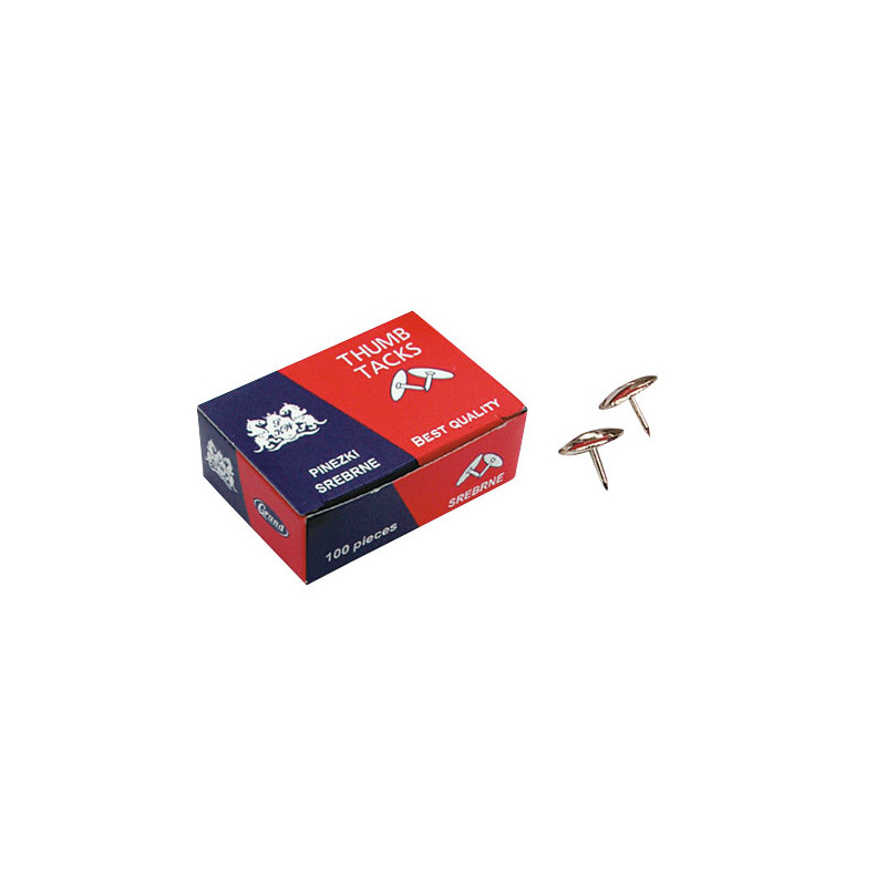 PINEZKI SREBRNE 50 SZT 