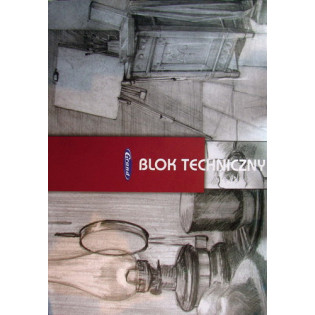 BLOK TECHNICZNY A4 BIAŁY