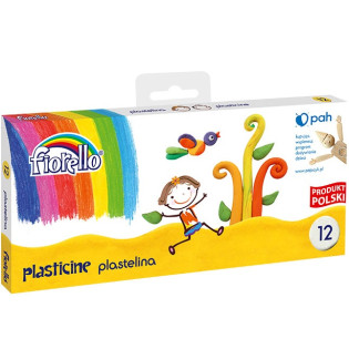PLASTELINA FIORELLO 12 KOLORÓW 