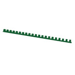 Grzbiety do bindowania A4 12mm zielone 100 szt.
