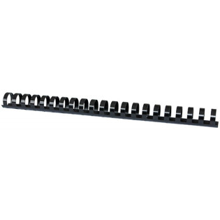 Grzbiety do bindowania A4 22mm czarne 50 szt