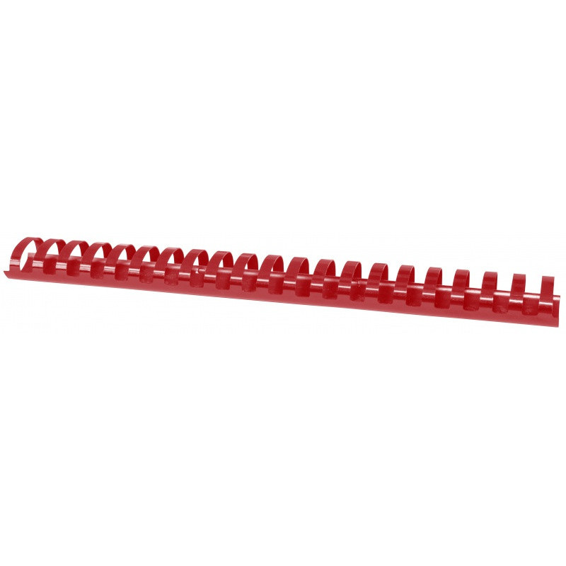 Grzbiety do bindowania A4 32mm czerwone 50 szt. 