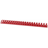Grzbiety do bindowania A4 32mm czerwone 50 szt. 
