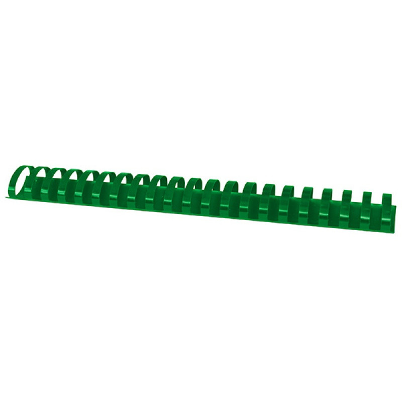 Grzbiety do bindowania A4 38mm zielone 50 szt.