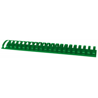 Grzbiety do bindowania A4 51mm zielone 50 szt.