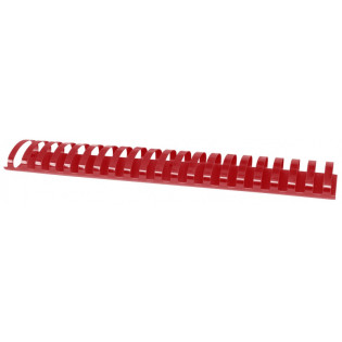 Grzbiety do bindowania A4 51mm czerwone 50 szt