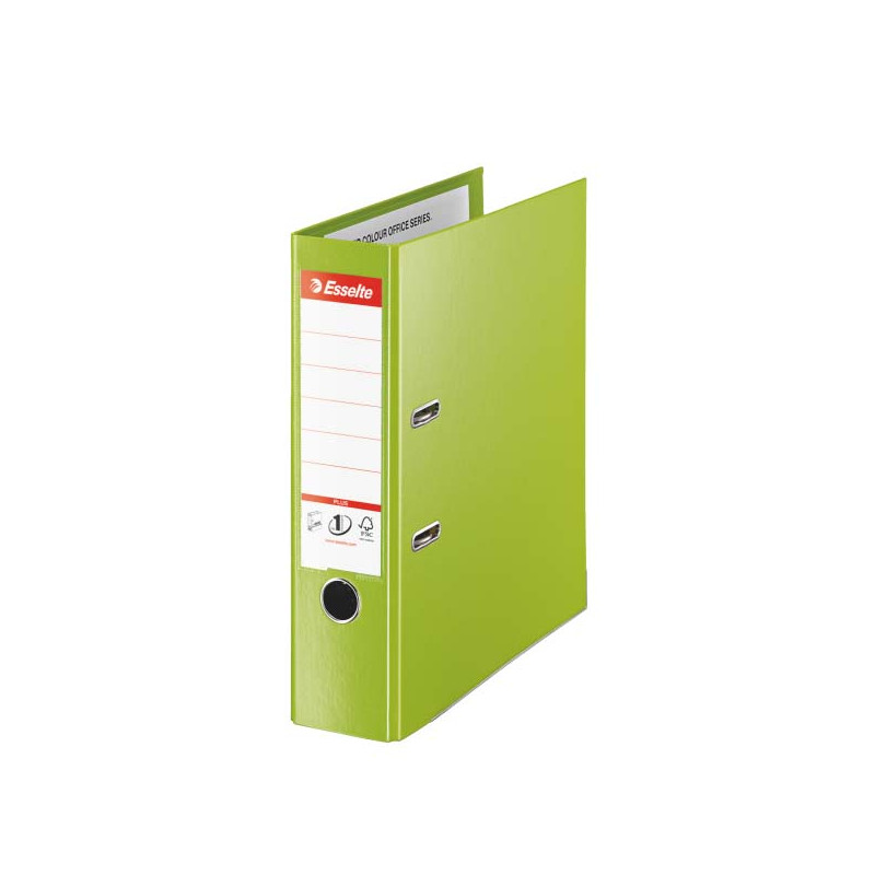 SEGREGATOR ESSELTE A4 80 MM PLUS VIVIDA ZIELONY