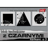 BLOK TECHNICZNY A3 CZARNY 