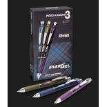 PIÓRO KULK. PENTEL BL77A2 KOMPLET 3 KOLORÓW 