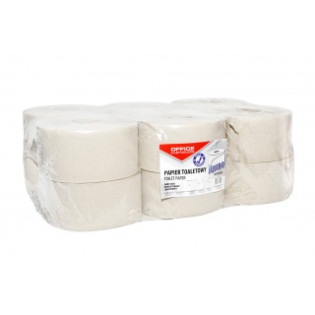 PAPIER TOALETOWY JUMBO OFFICE SZARY 1 W. 120M