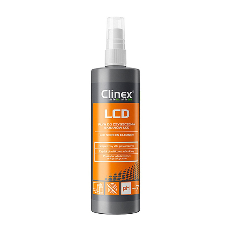 PŁYN DO LCD 200ML CLINEX DO CZYSZCZENIA MONITORÓW