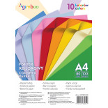 PAPIER KSERO KOLOR A4 MIX INTEN. 100ARK 80G 10 KOL