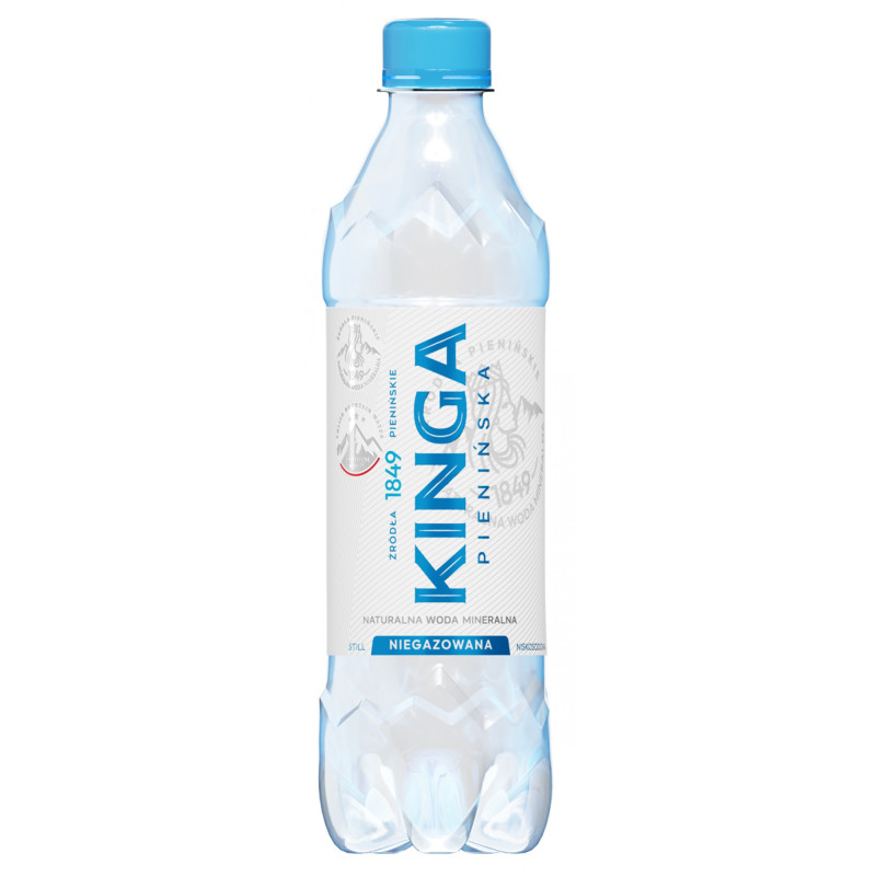 S WODA NIEGAZOWANA 0,5L KINGA PIENIŃSKA - KAUCJA