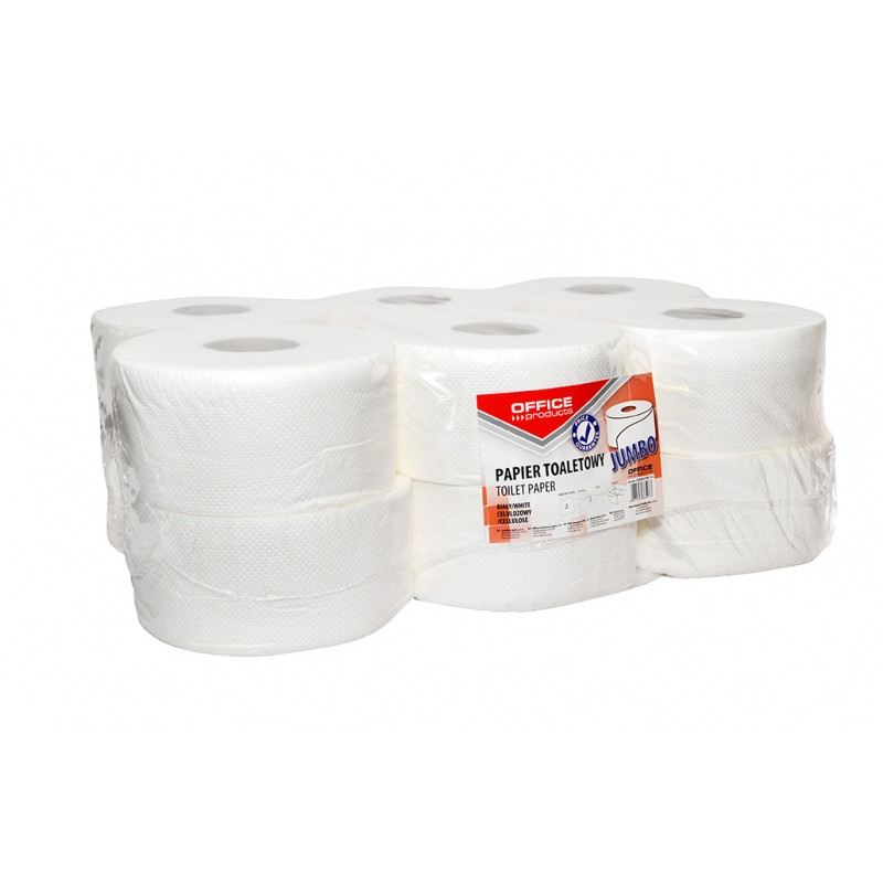 PAPIER TOALETOWY JUMBO OFFICE CELULOZA OP 12 ROL