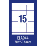 ETYKIETA ADRESOWA  70X50,8 AVERY ELA044 E100
