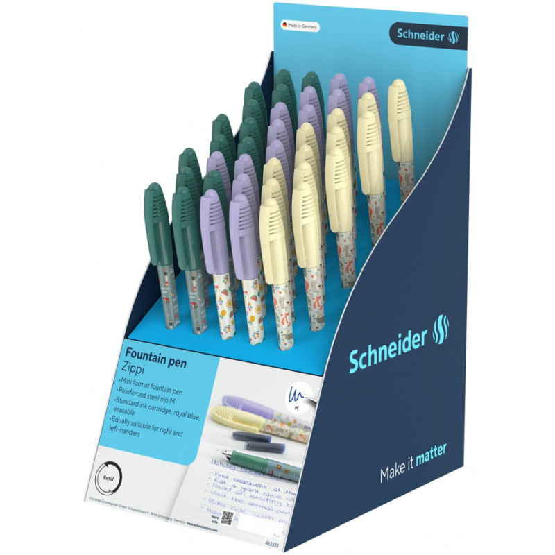 Display piór wiecznych SCHNEIDER Zippi, 40 szt., m