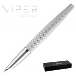 Pióro wieczne DIPLOMAT Viper, guilloche, F/M, sreb