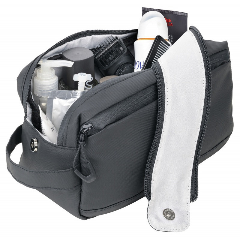 Kosmetyczka TROIKA Black Washbag2, wodoodporna, cz