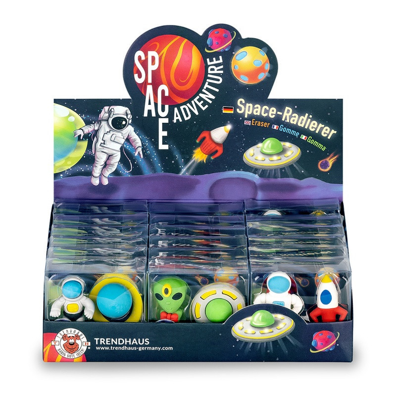 Gumka do ścierania TRENDHAUS Space Adventure, 2 sz