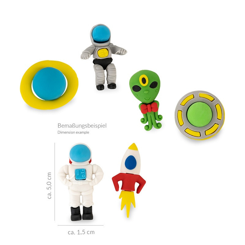 Gumka do ścierania TRENDHAUS Space Adventure, 2 sz