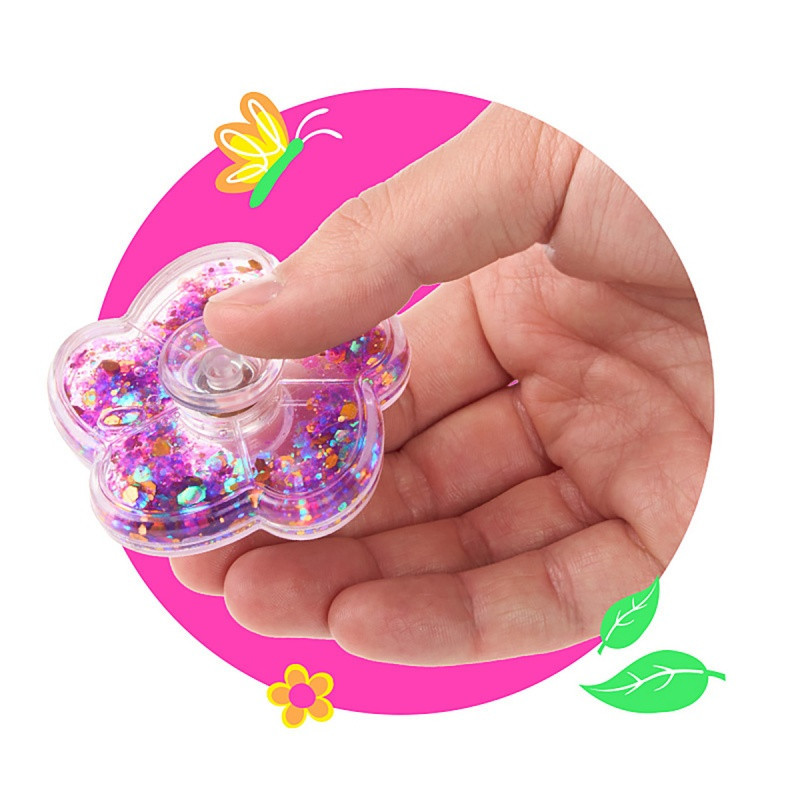 Fidget spinner kwiatowy TRENDHAUS GF-6, mix koloró