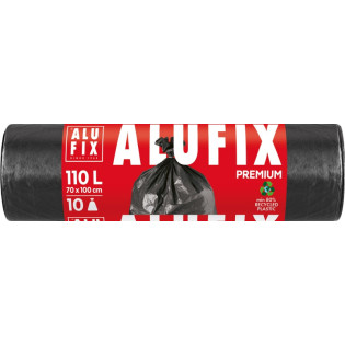 Worki na śmieci ALUFIX, extra mocne, LDPE, 70x100c