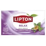 Herbata LIPTON Functional, ziołowa, relax, 20 kope