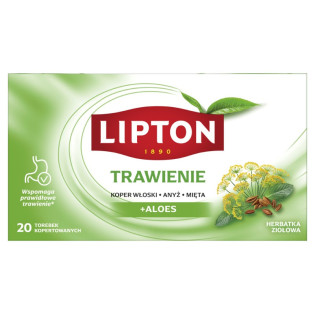 Herbata LIPTON Functional, ziołowa, trawienie, 20