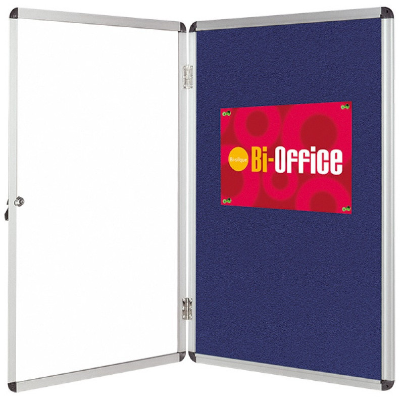 Gablota filcowa BI-OFFICE, 9xA4, 67x93cm, niebiesk