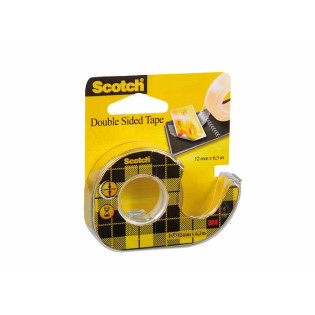 TAŚMA DWUSTRONNA NA PODAJNIKU 12X6M 3M SCOTCH 136D