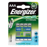 AKUMULATOR ENERGIZER EXTREME AAA 4szt HR03 800MAh