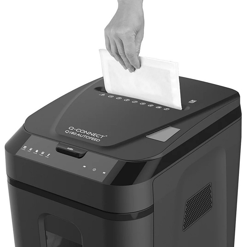 Niszczarka Q-CONNECT Q180, z automatycznym podajni