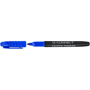 Marker do płyt CD/DVD Q-CONNECT, 1mm (linia), zawi
