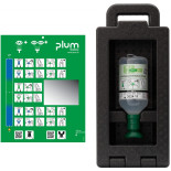 Zestaw do płukania oka PLUM iBox 1, z płynem 0,9%,