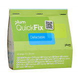Plastry wykrywalne PLUM QuickFix Detectable, wkład