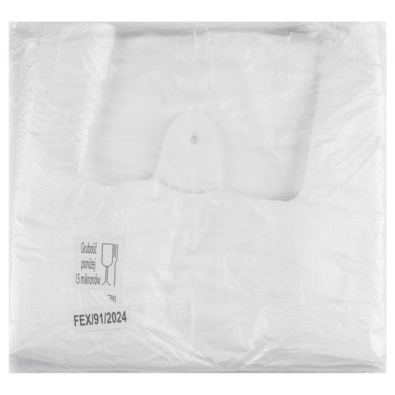 Reklamówka SARANTIS, HDPE, normal, 22/5/38 cm, 6 m
