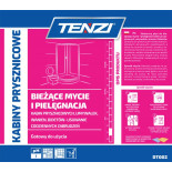Środek do czyszczenia kabin prysznicowych TENZI, 2
