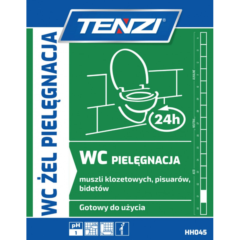 Żel do mycia i sanifakcji sanitariatów TENZI, 0,75